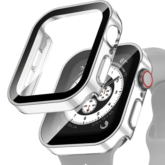 Cover for Apple Watch 11 Case 46mm 42mm 45mm 44mm 49mm 41 40mm Tempered Glass Screen Protector Series 10 7 8 9 SE 6 5 4 Ultra 3