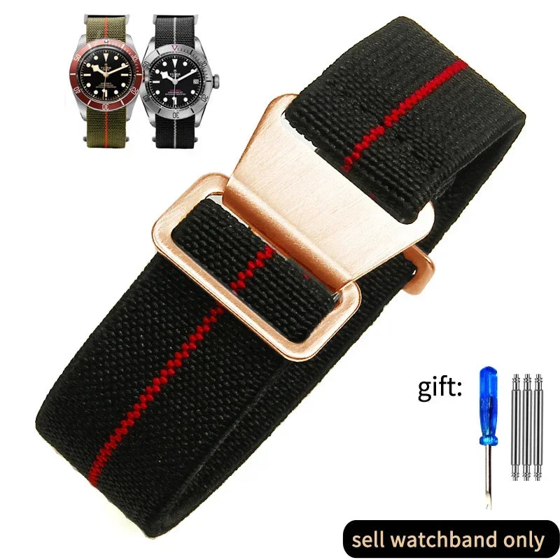 French Army Nylon Watch Band 18–22mm