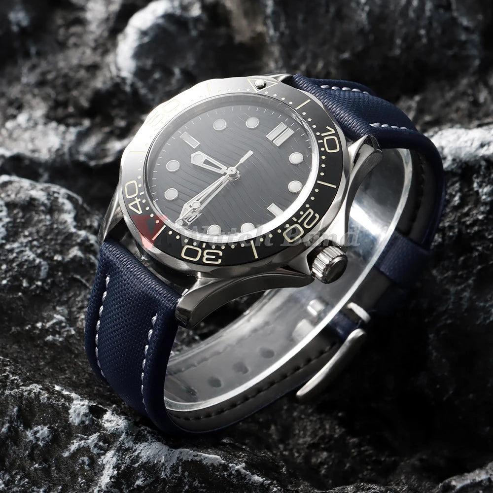 Waterproof Sailcloth Watch Band Premium Sailcloth Strap 18mm 19mm 21mm Durable Nylon Quick Release Bracelet 20mm 22mm Wristbelt