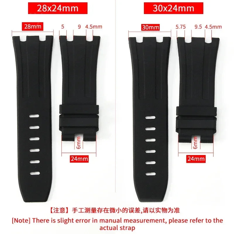 Audemars Piguet Royal Oak Offshore Rubber Watch Strap – 28mm, Silicone