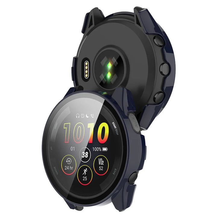 PC+Glass Full Protective Case for Garmin Forerunner 265/265S