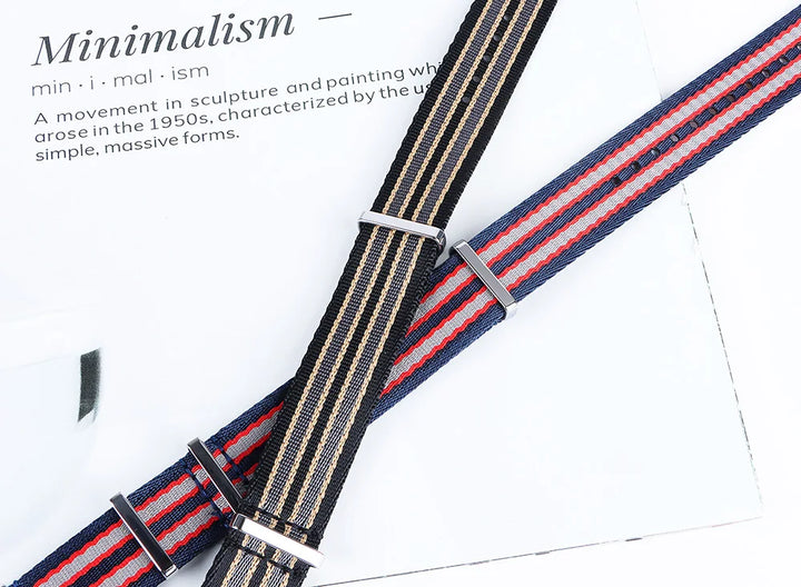 Nylon Canvas Watch Strap 20mm (Omega, Rolex & Tudor)