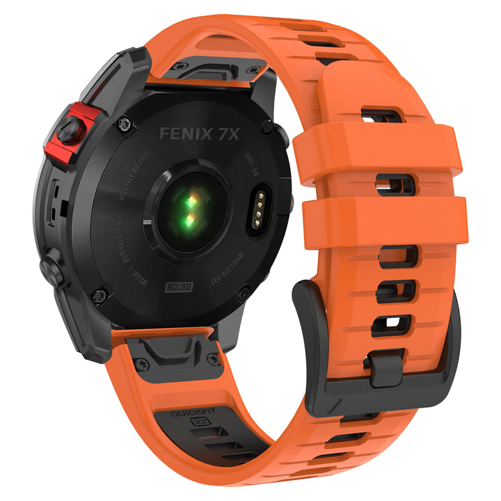 QuickFit Silicone Strap for Garmin Fenix, Epix & Enduro (22-26mm)