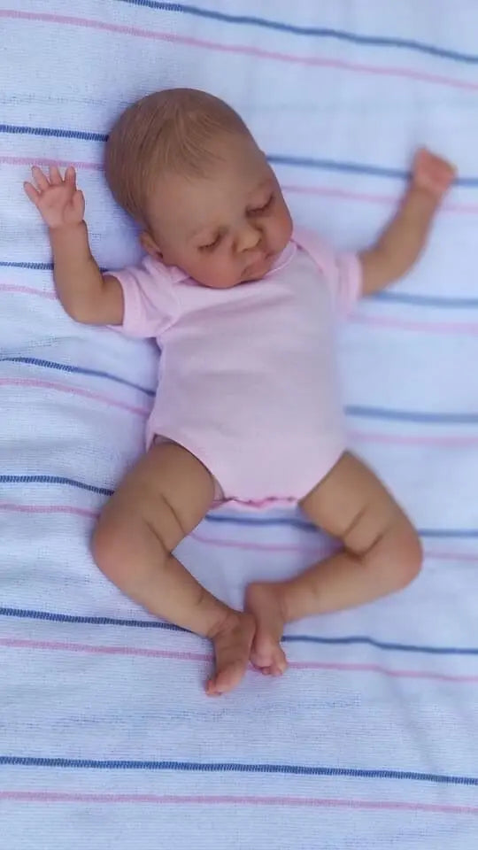 NPK 10″ Mini Reborn Doll Luna — Soft Real Touch