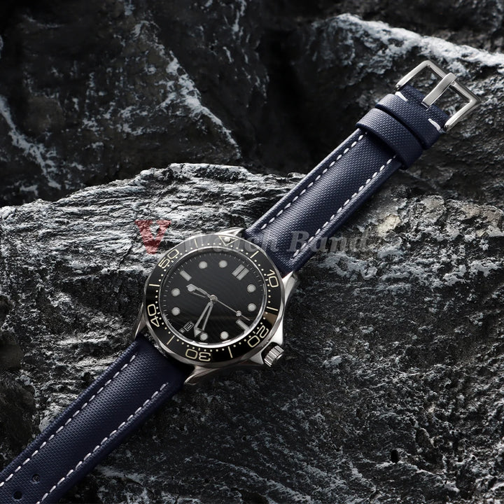 Waterproof Sailcloth Watch Band Premium Sailcloth Strap 18mm 19mm 21mm Durable Nylon Quick Release Bracelet 20mm 22mm Wristbelt