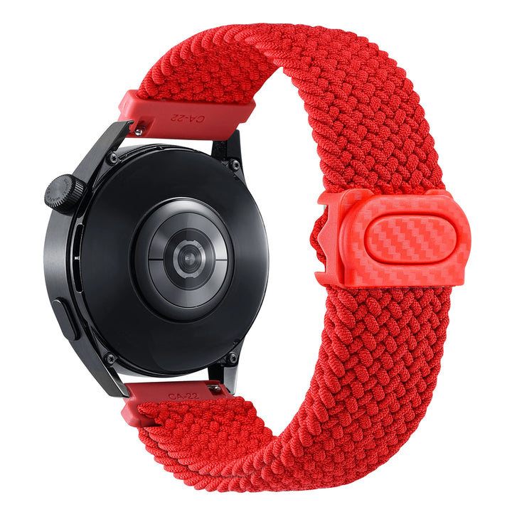 Nylon Braided Loop Watch Strap 20-22mm for Samsung Galaxy Watch & Huawei GT Series