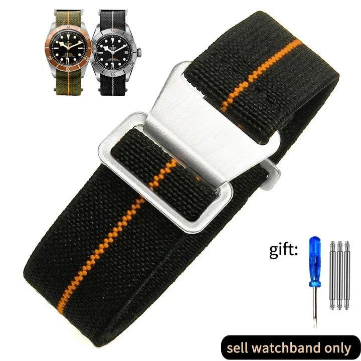 French Army Nylon Watch Band 18–22mm