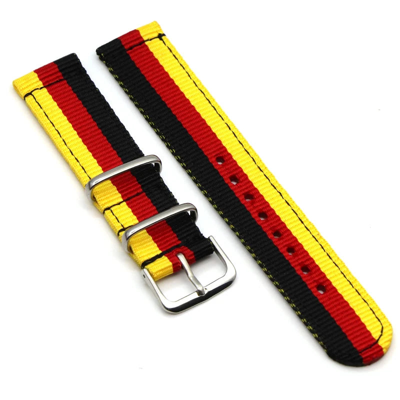 Solid Nylon Smartwatch Strap