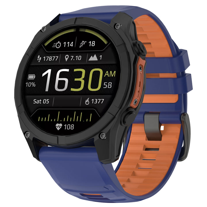 QuickFit Silicone Strap for Garmin Fenix & Epix (22-26mm)