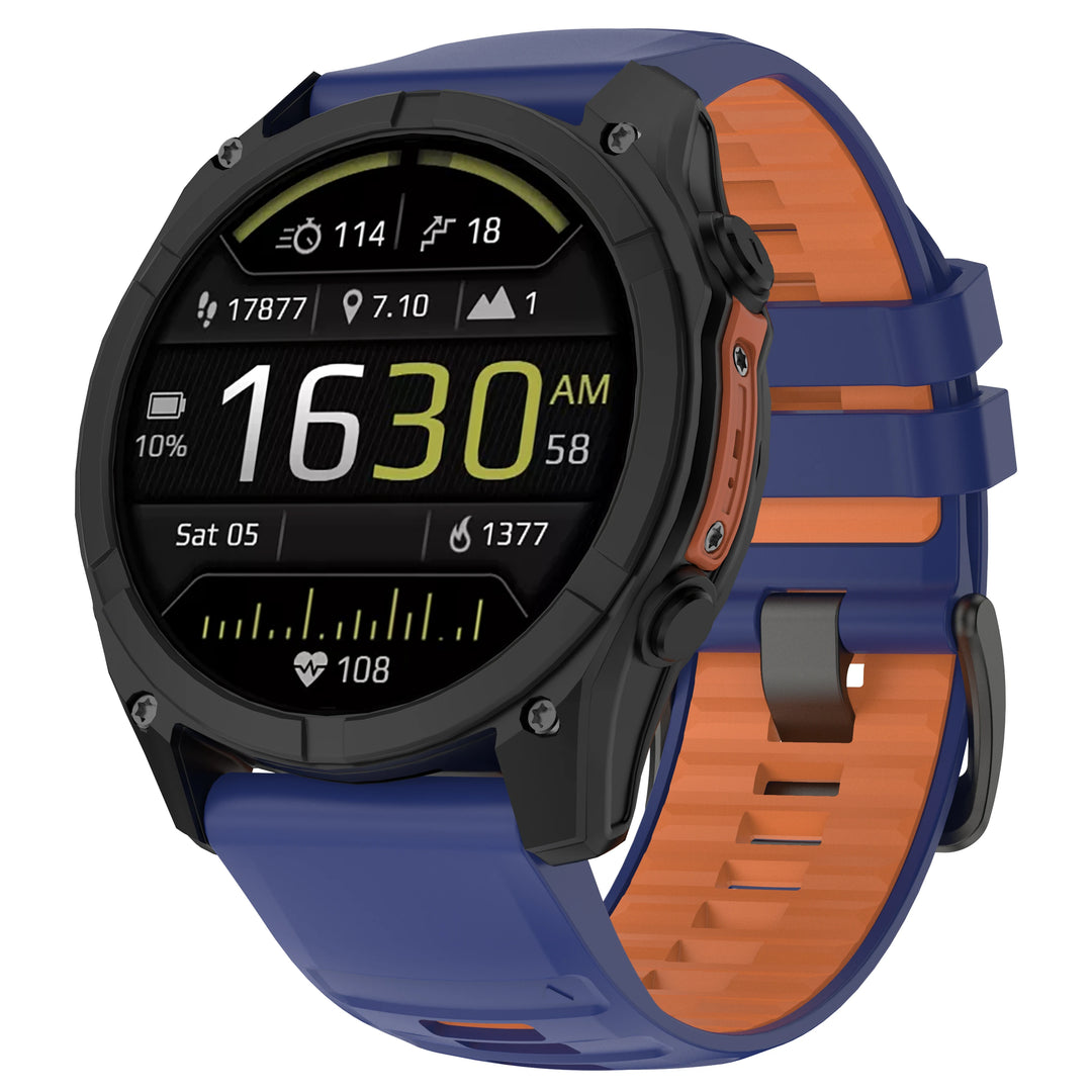 QuickFit Silicone Watch Strap 22/26mm for Garmin Fenix, Epix Pro Gen 2 & Enduro Series