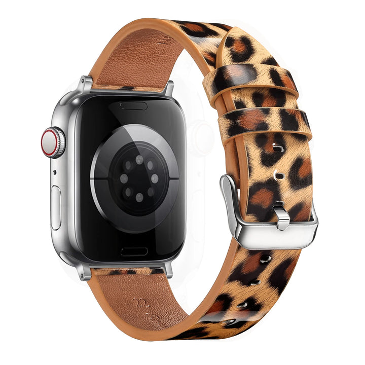 Leopard Print Apple Watch Band (38–49mm)