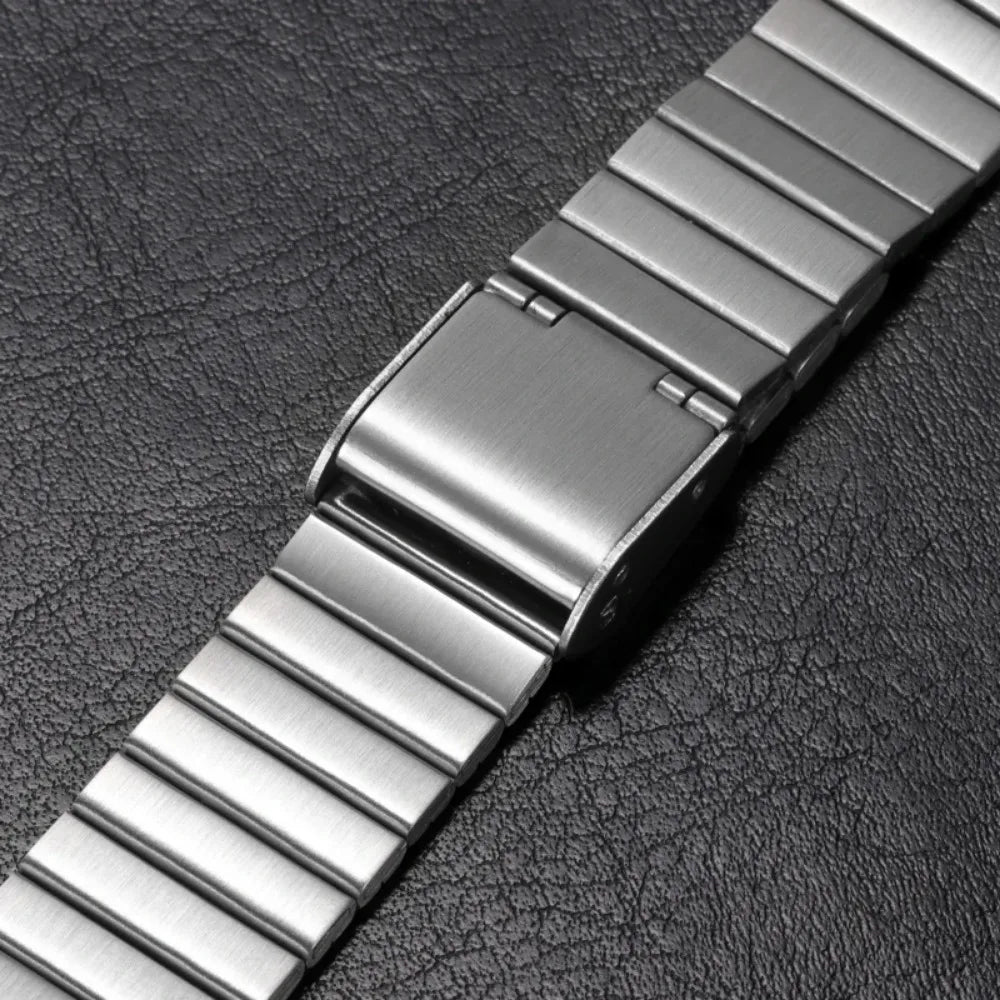 Stainless Steel Watch Strap for CASIO F-91W/A158 Series – 18/20mm Ultra-Thin