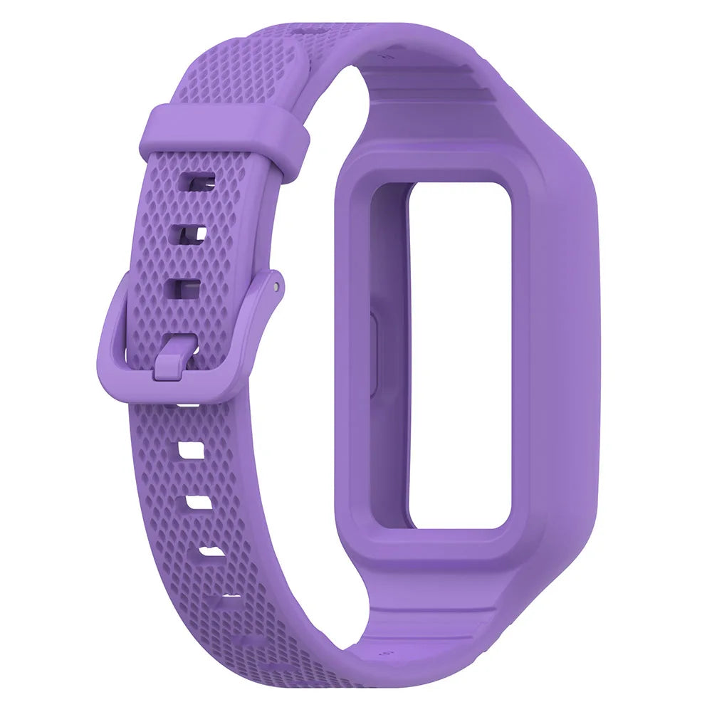 Integrated Silicone Strap & Case for Huawei Band 6-9 & Honor Band 6-7