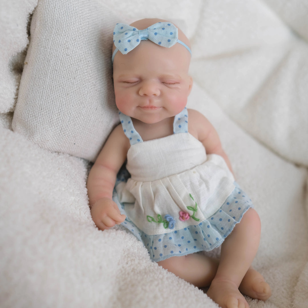 8″ Pascale Squishy Silicone Baby Doll (Weighted 320 g)