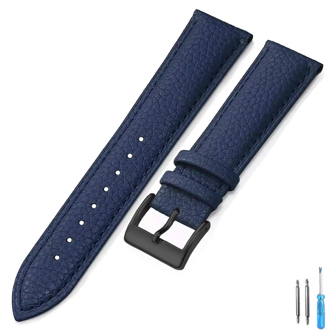 Genuine Leather Watch Band 18mm 20mm 22mm 24mm Watch Strap for Man Women High-quality Wrist Watchband + Tool