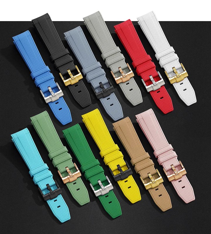 Silicone Rubber Strap 20mm for MoonSwatch & Omega X Swatch Speedmaster