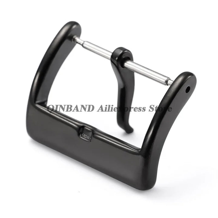 304L Stainless Steel Pin Watch Buckle 16–20mm (Matte/Polished,