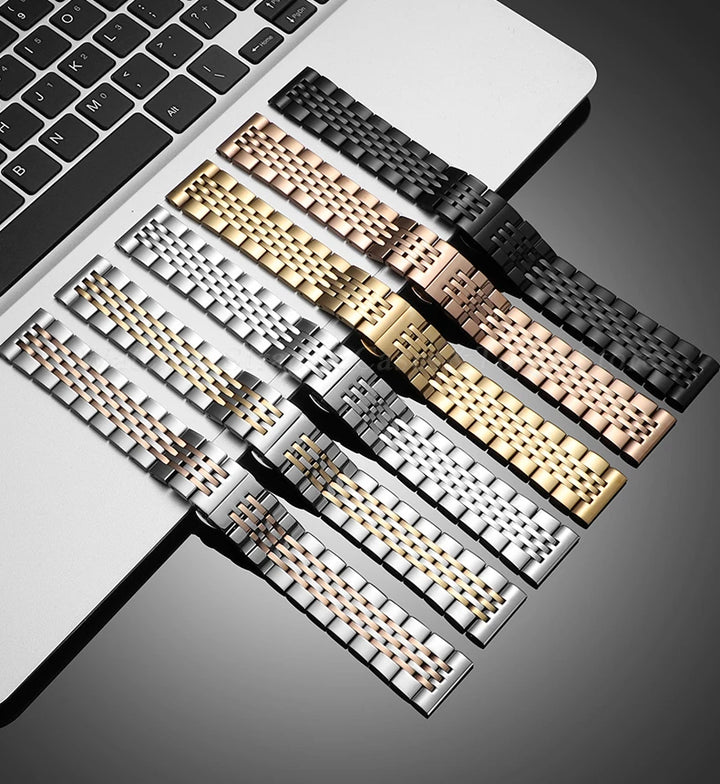 Solid Stainless Steel Wacth Strap for Tissot for Longines for Citizen for Seiko Watch Band 12/13/14/15/16/17/18/19/20/22/23/24mm