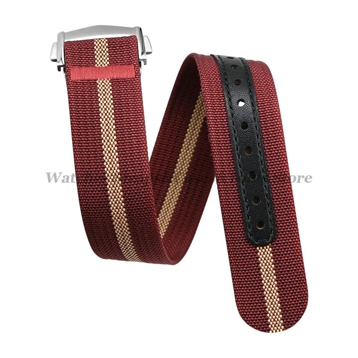 Canvas Nylon Watch Strap – 20-22mm Waterproof