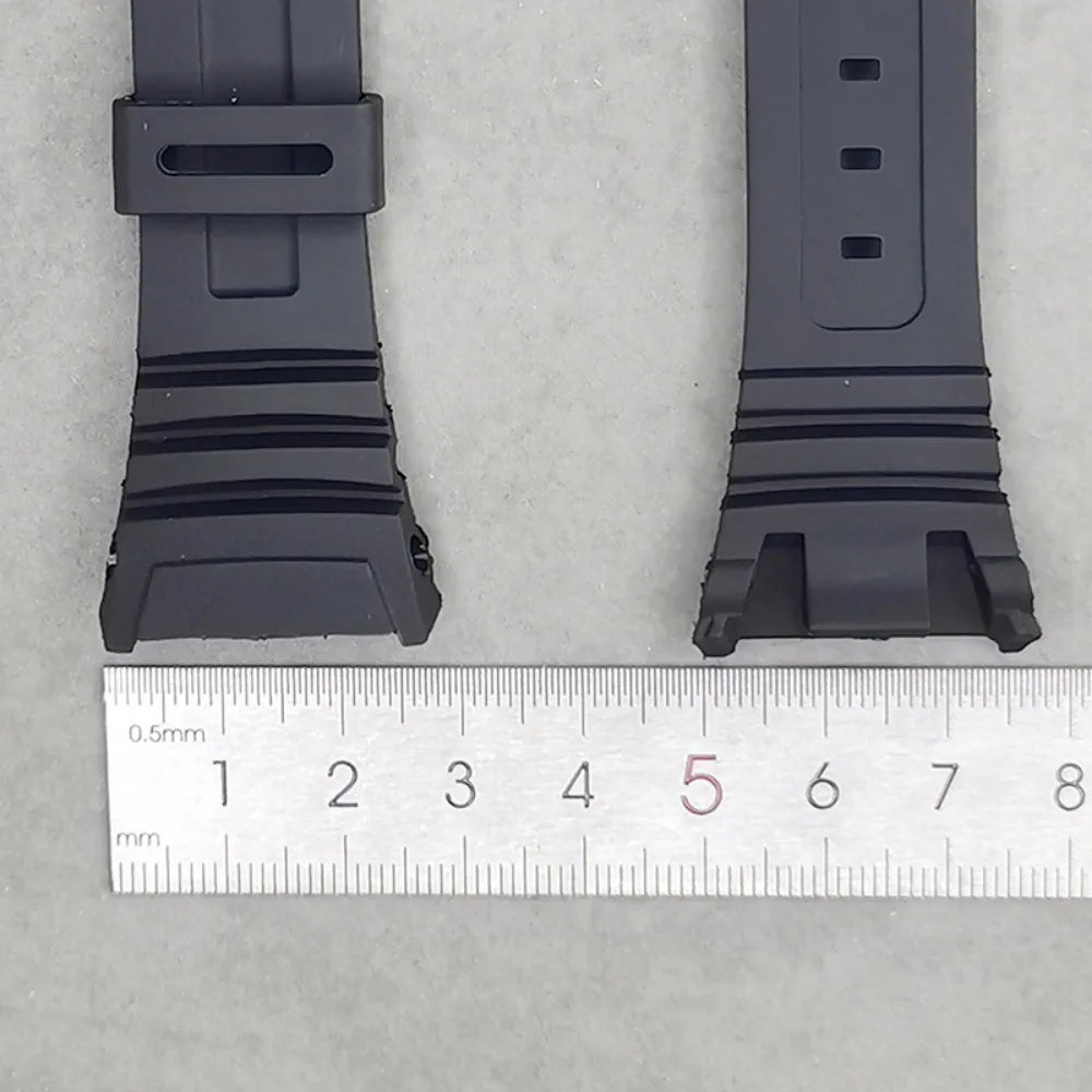 Rubber Watch Strap for Casio G-Shock W96H – 18mm, Unisex