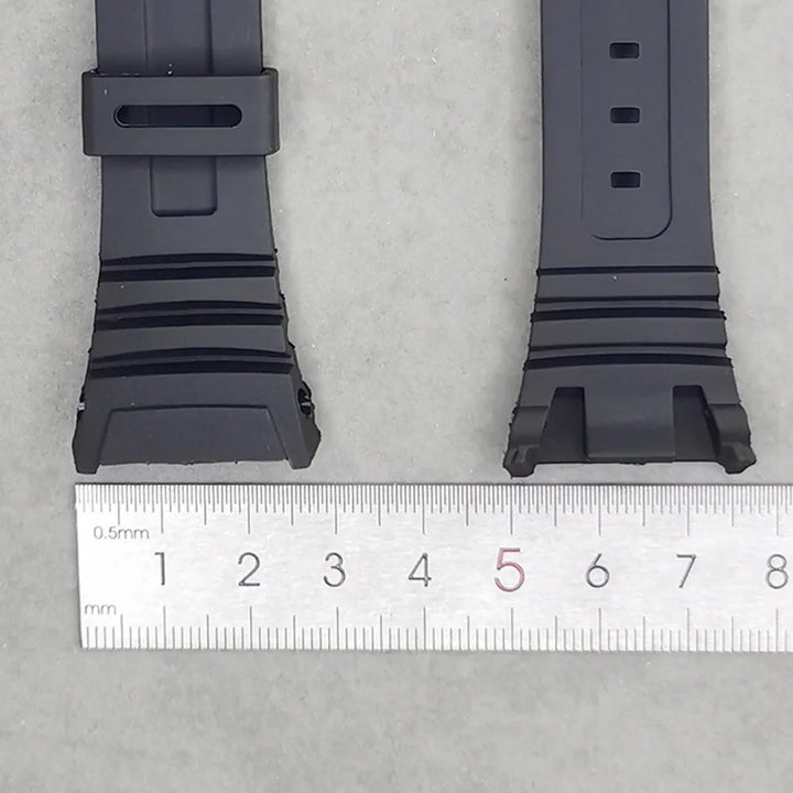 Rubber Watch Strap for Casio G-Shock W96H – 18mm, Unisex