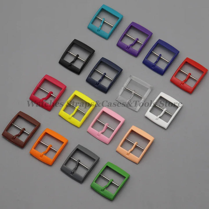 Pin Buckle Plastic/Resin Clasp 16–20mm for Swatch Watch Bands