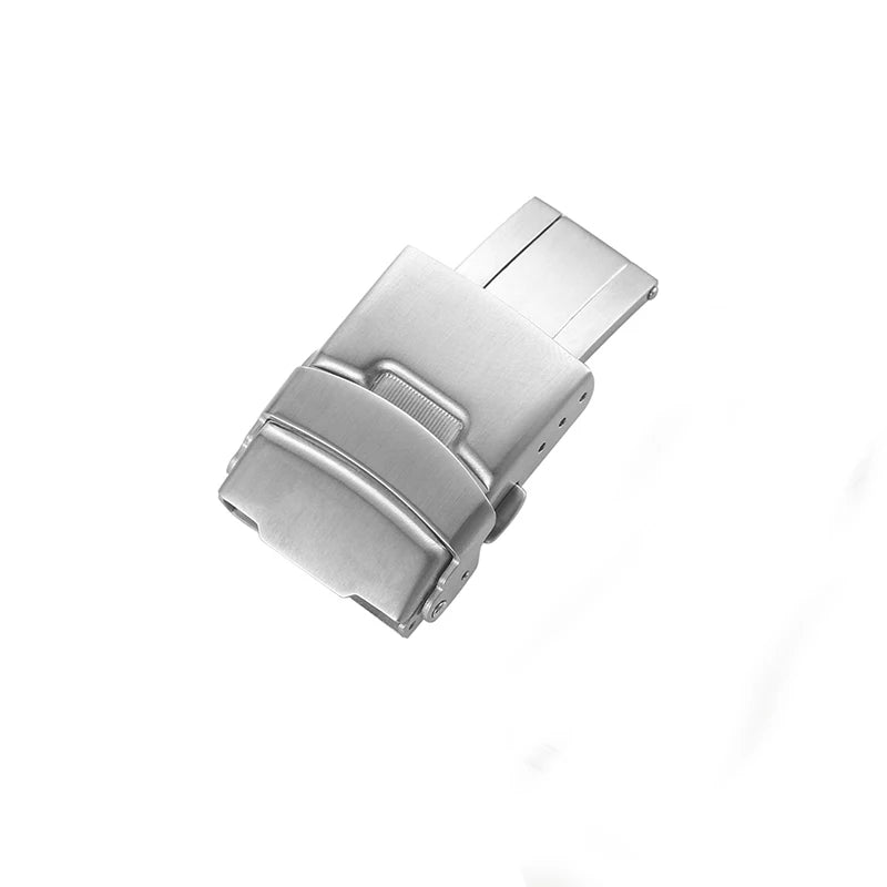 Stainless Steel Folding Clasp 18–24mm for Seiko & Citizen Watch Bands