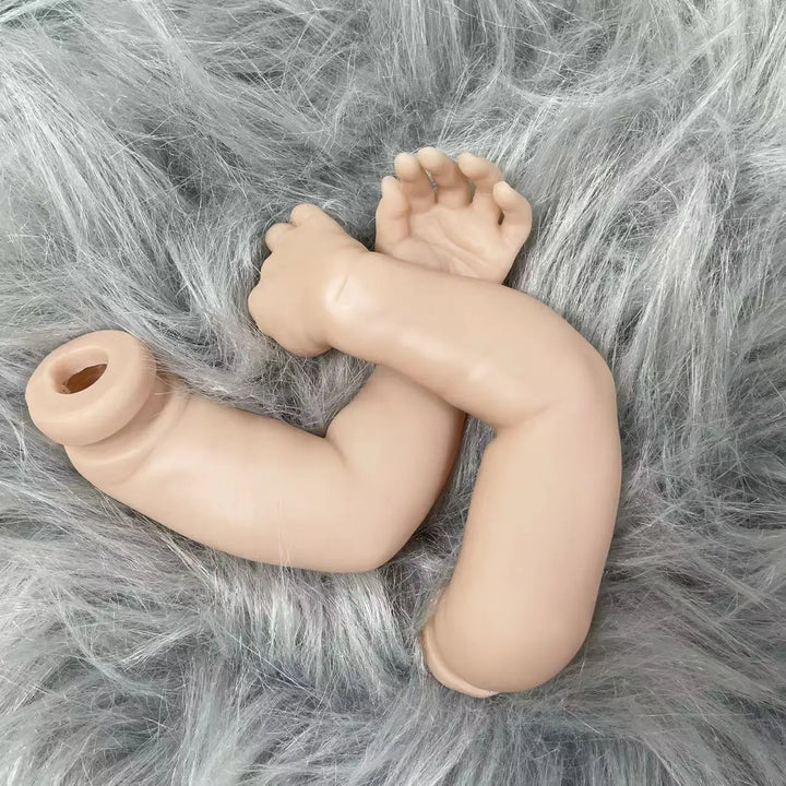 17″ Levi Sleeping Reborn Doll Kit – Unpainted Vinyl DIY Parts