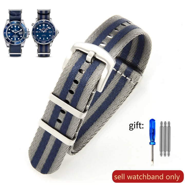 Breathable Nylon NATO Strap 20/22mm