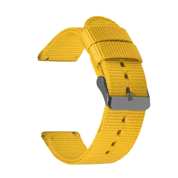 18mm 20mm 22mm 24mm Quick Release Watch Band Canvas Nylon Watch Strap for Garmin Fenix 5x Gps for Huawei Gt2 Wristband Bracelet