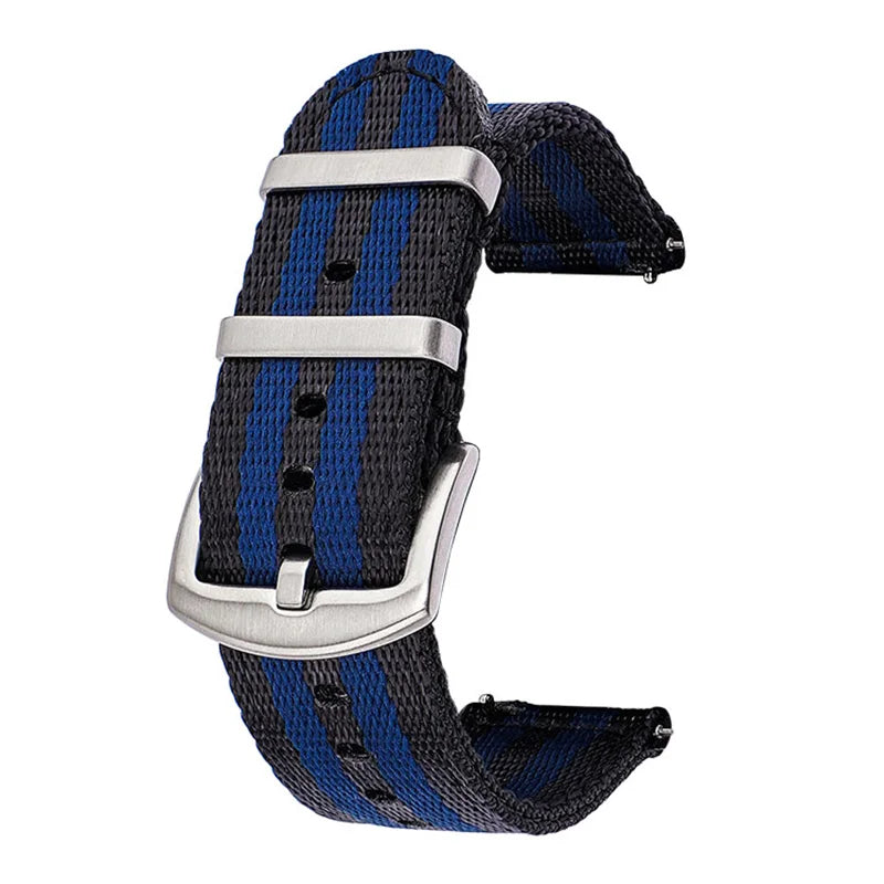 Nylon Strap Watch Band for Huawei Watch3 Pro GT2 Wristband for Samsung Galaxy Watch 4 Quick Release 18mm 20mm 22mm 24mm Strap