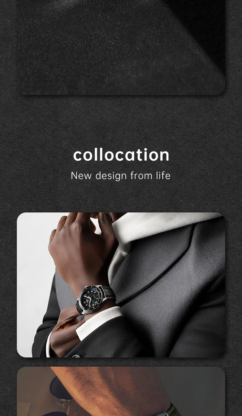 MAIKES Calf Leather Watch Strap Quick Release Bracelet For Longines Omega IWC Watchbands 20mm 21mm 22mm Watch Band