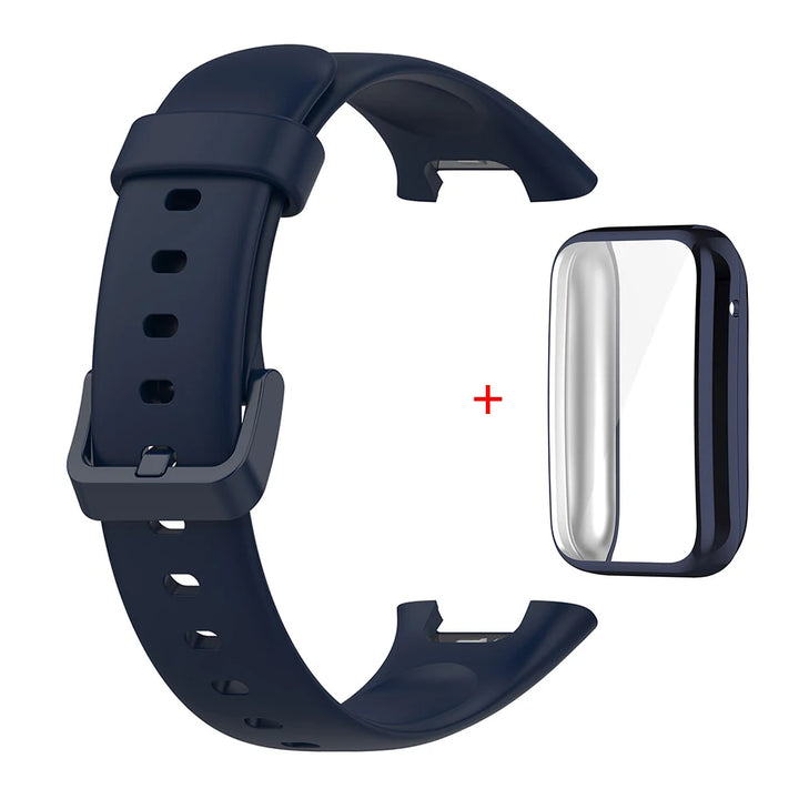 TPU Strap with Protective Case for Xiaomi Mi Band 7 Pro