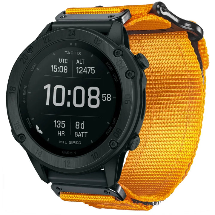 HEMSUT Nylon Quickfit Watch Band 20-26mm for Garmin Fenix, EPIX, MK3,
