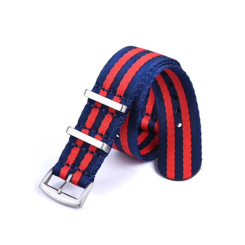 NATOBELT Quality Seatbelt Nylon Watch Strap 20mm 22mm Universal Type Sports Troops Parachute Pilot Military Nylon Watch Bands