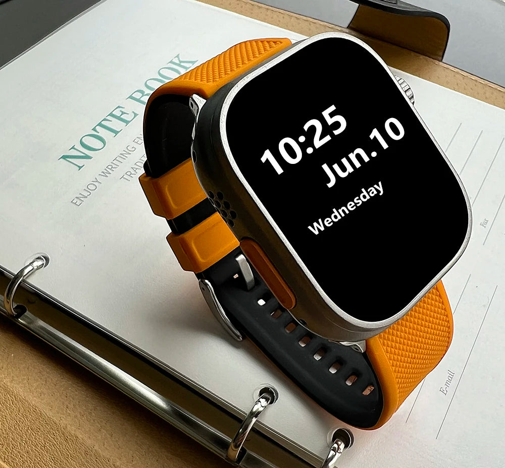 New Silicone Rubber Apple Watch Band 38–45mm