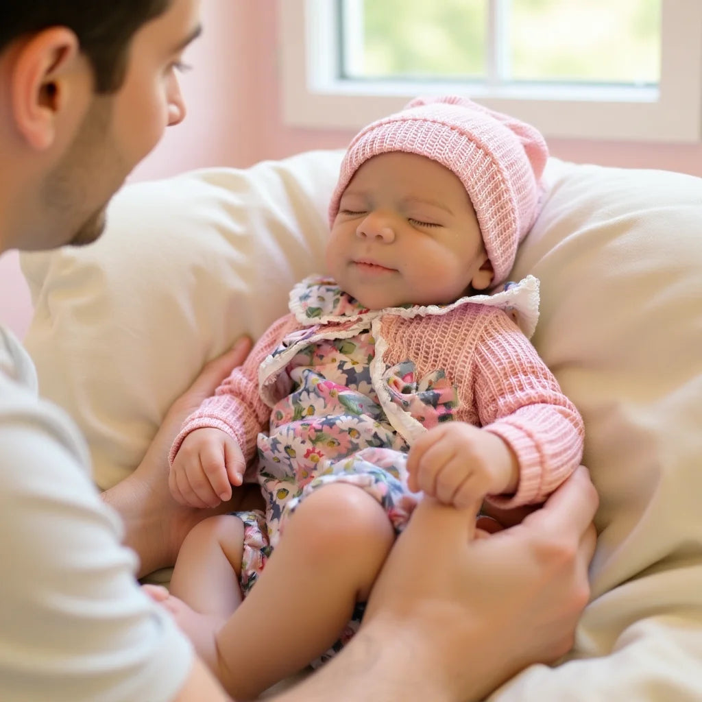 13″ Pascale Soft Silicone Reborn Baby Doll – Lifelike Girl Newborn