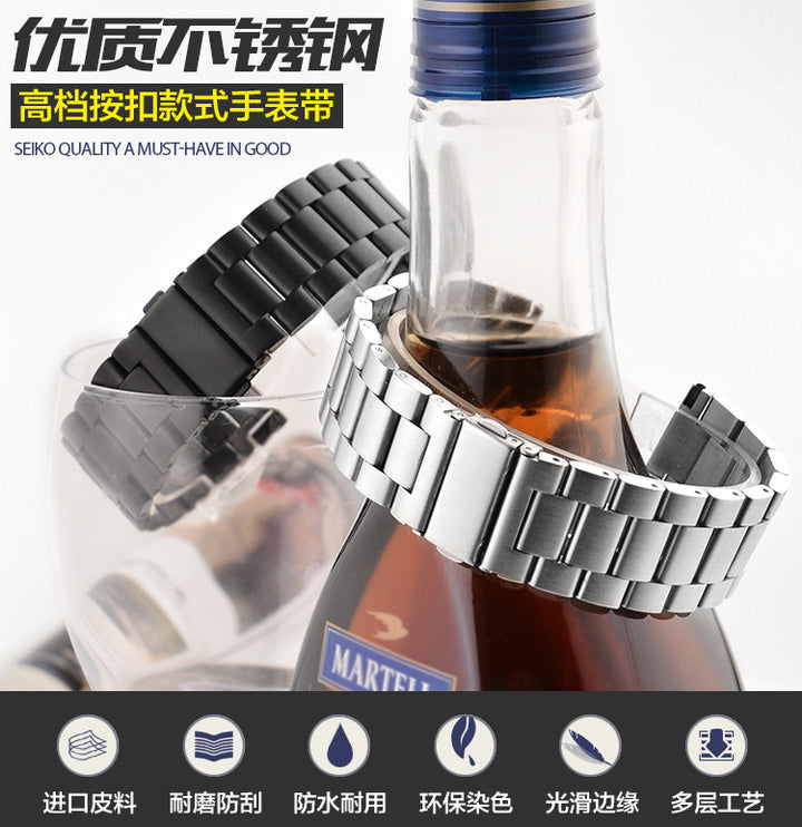 Stainless Steel Watch Band for Samsung Gear S3 – 18–24mm, 42/46mm
