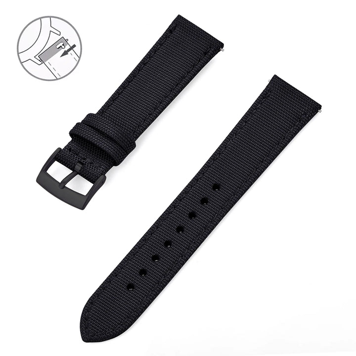 Sailcloth Nylon Watch Strap
