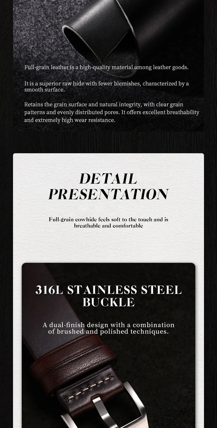 Luxury Bicolor Leather Strap For Apple Watch, Ultra3 49mm, Series11, 10, 46mm, 42mm, 45mm, 44mm, 41mm, 40mm, Handmade Watch Band