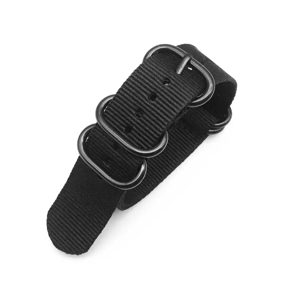 Heavy-Duty Nylon Watch Band 18–24mm