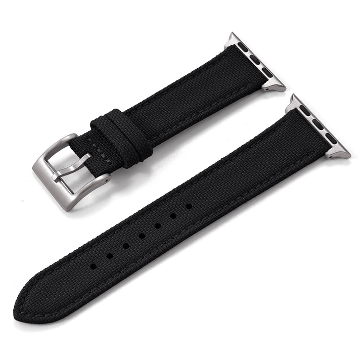 Sailcloth Leather Strap for Apple Watch (38-49mm)