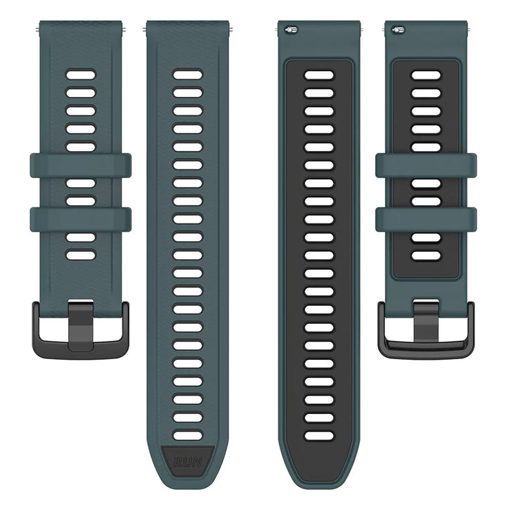 Silicone Strap for Garmin Forerunner 165/245/255/265 & Huawei Watch GT4/GT5 – 18/20/22mm