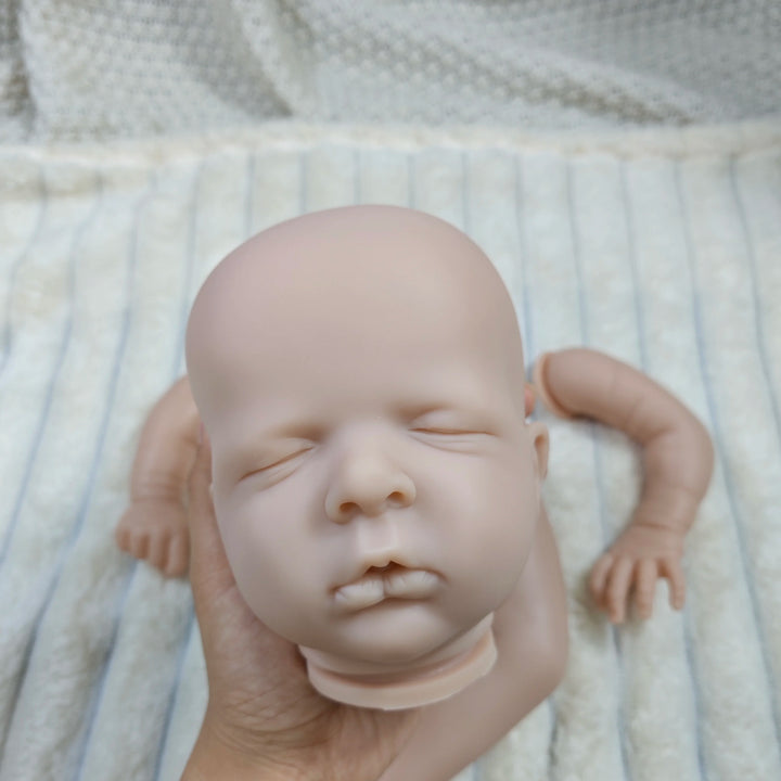 20″ Luisa Unpainted Vinyl Reborn Doll Kit with Full Arms, Legs & Cloth Body