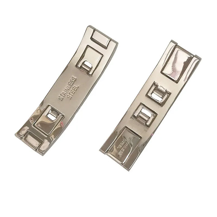 Stainless Steel Double Pull Folding Butterfly Clasp – 3–6mm