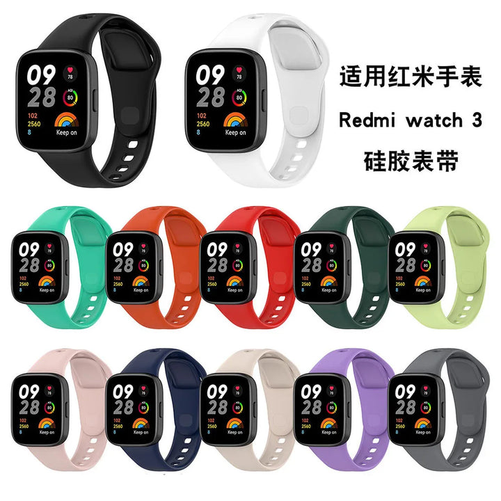 Silicone Replacement Strap for Redmi Watch 3