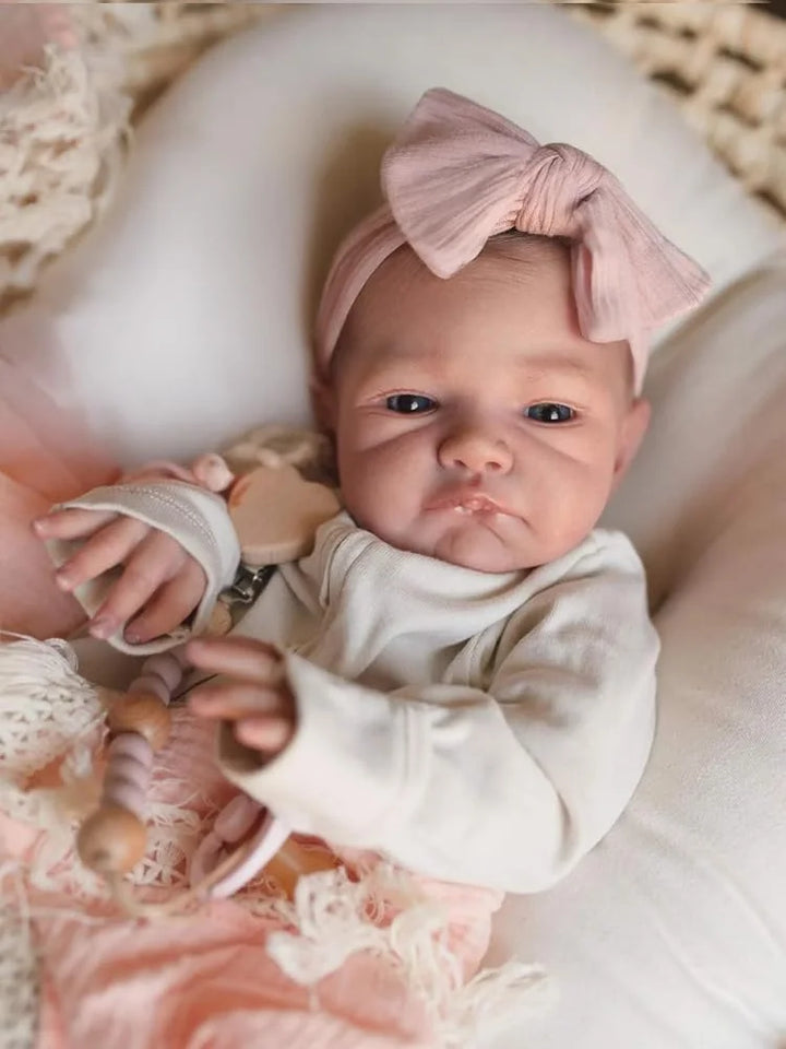 19″ August Awake Realistic Reborn Baby Doll – Lifelike Soft Touch