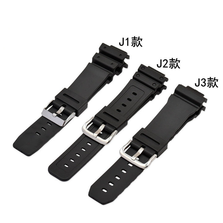 TPU Rubber Watch Strap 16–26mm for Casio G-Shock 9052/5600/6900 Series