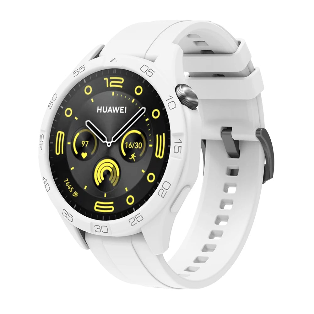 Silicone Strap & Protective Case for Huawei Watch GT4/GT5/GT6 – 46mm