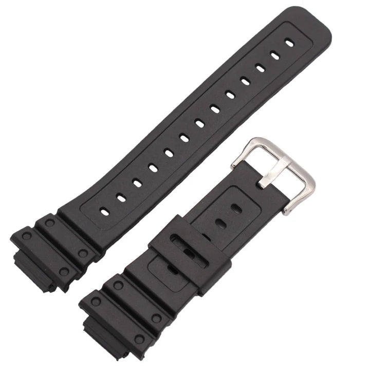 16mm X 26mm Rubber Watchbands High Quality Men Sports Silicone Watch Strap Band For 5600 Series Watch Accessories
